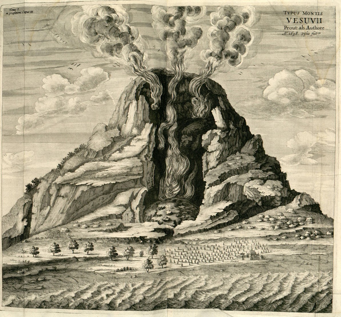 Kircher_Mundus_Subterraneus_Vesuvius_1638