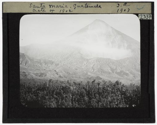 Santa Maria. Guatemala. Crater of 1902 (1906)
[The Tempest Anderson Photographic Archive, York]