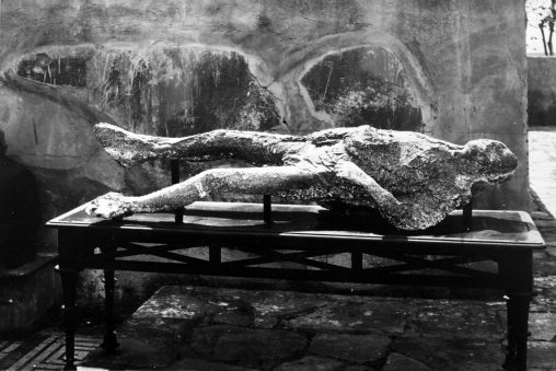 Pompeii: Human Casts found on 5 February 1863 (Photo: Giorgio Sommer)