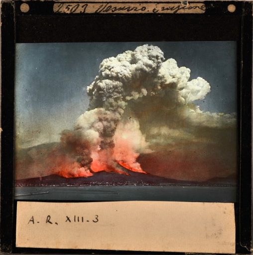 Napoli - Eruzione del Vesuvio del 26 aprile 1872 [Photo: Giorgio Sommer]